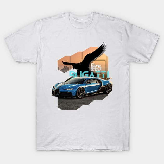 Bugatti Chiron T-Shirt by AER46_Designverse